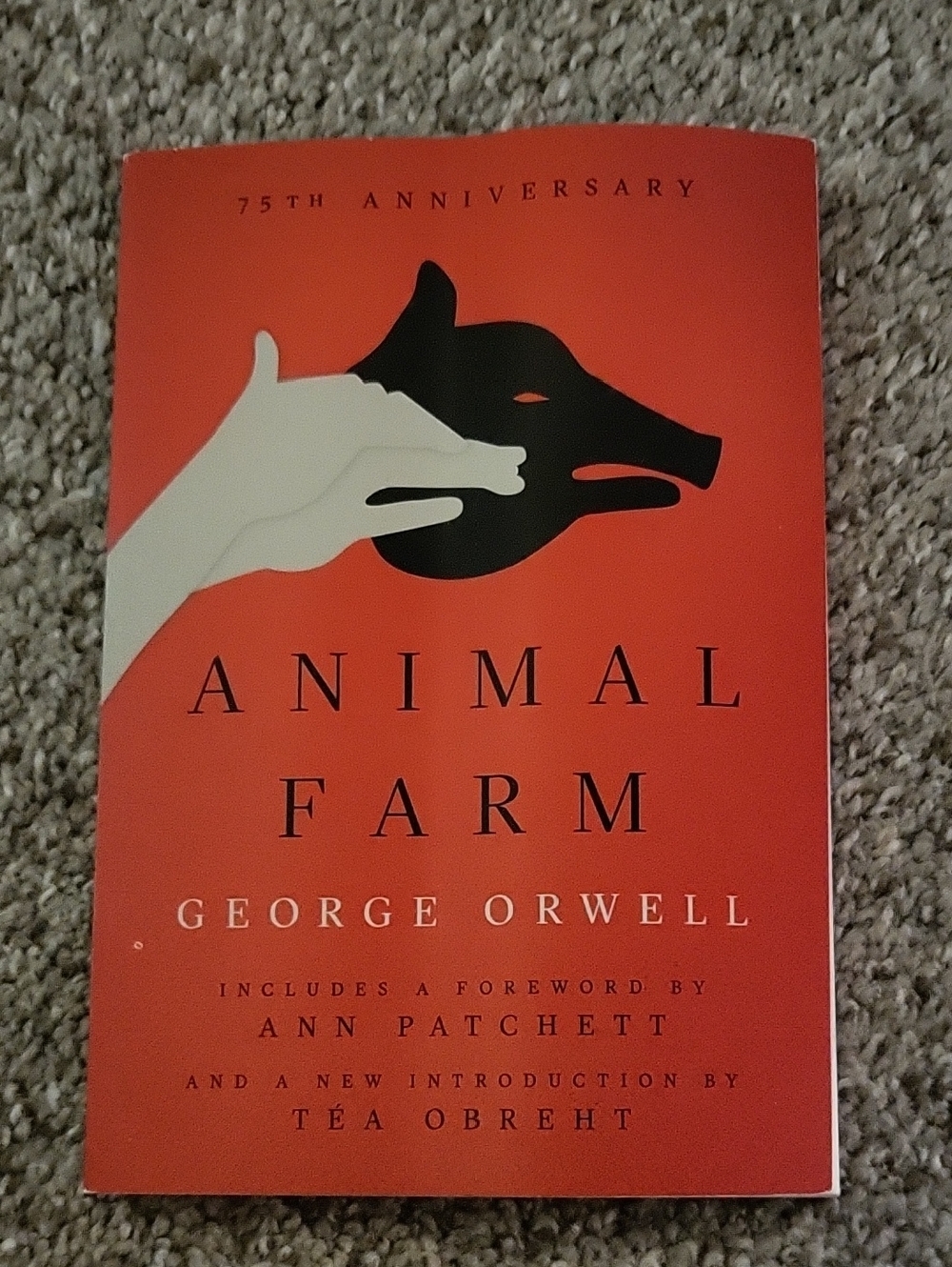 Animal Farm by George Orwell - Red Cover